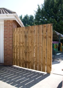 Built fencing by Ashtons Handyman services