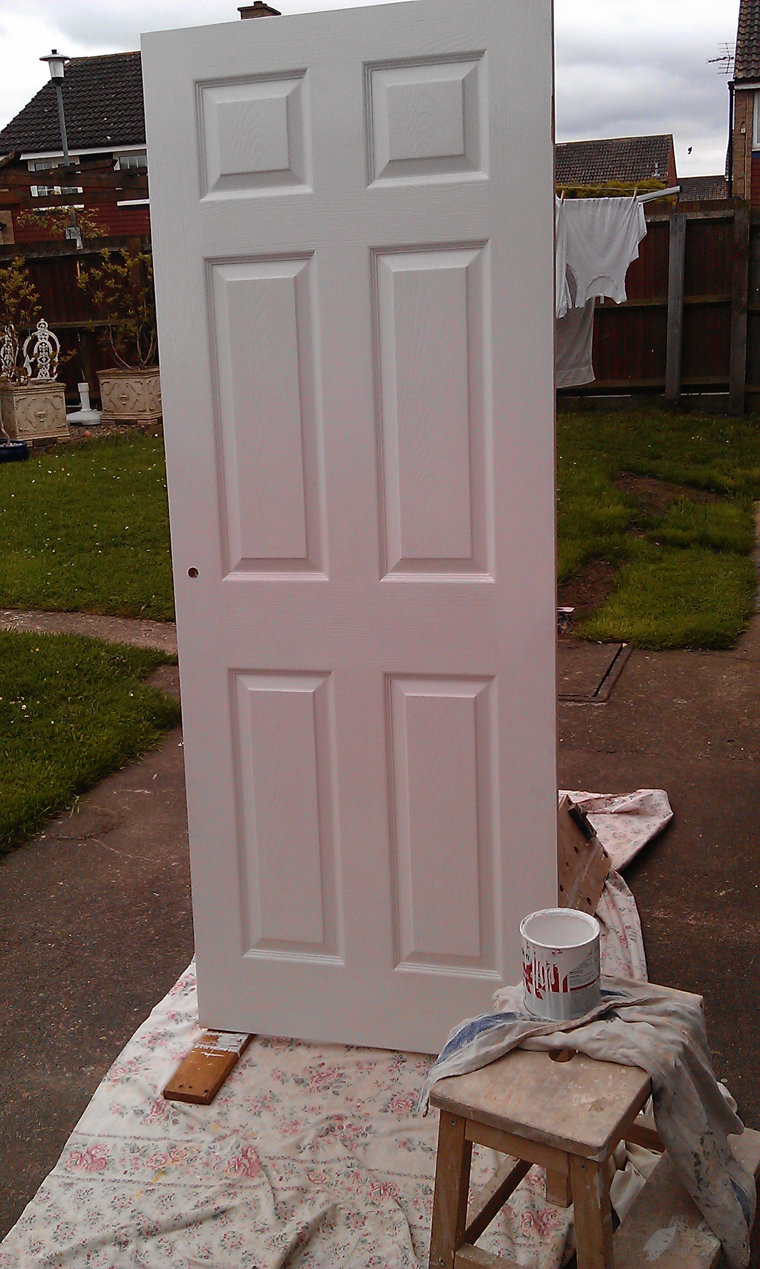 Laminate Door painting and hanging