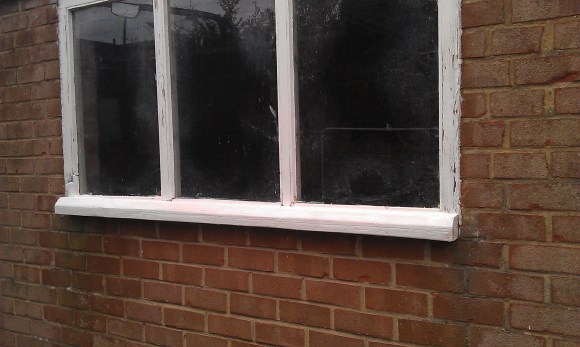 sill replaced on window