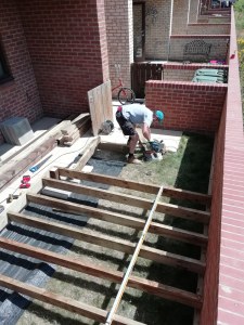 Decking building
